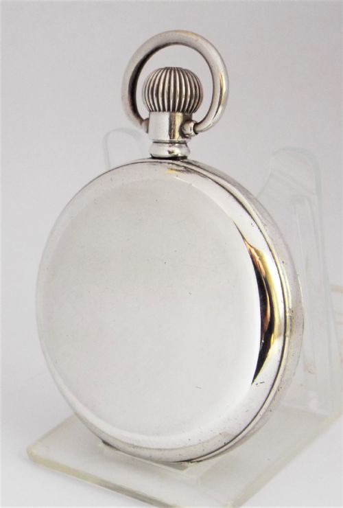 fig 1. Antique silver high grade Dimier Freres & Cie pocket watch.