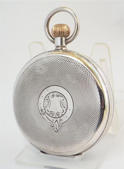 fig 1. Antique silver Limit pocket watch, 1917.