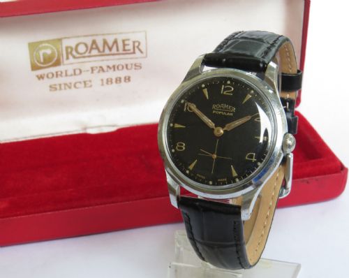 Gents 1950s Roamer Popular Wrist Watch