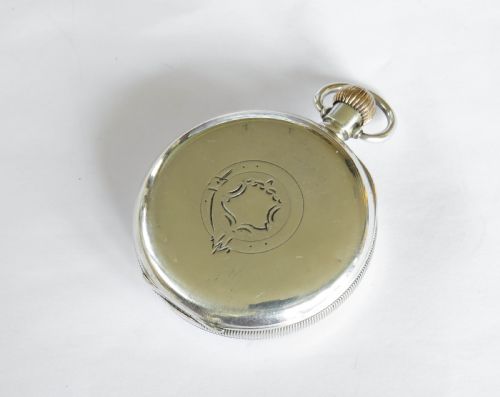 fig 3. Silver J W Benson pocket watch