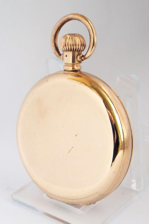 fig 1. 1920s Swiss full hunter pocket watch.