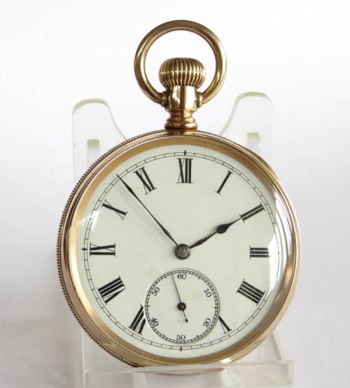 fig 1. Antique Elgin pocket watch, 1896