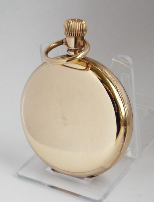 fig 2. Antique Waltham full hunter pocket watch, 1920.