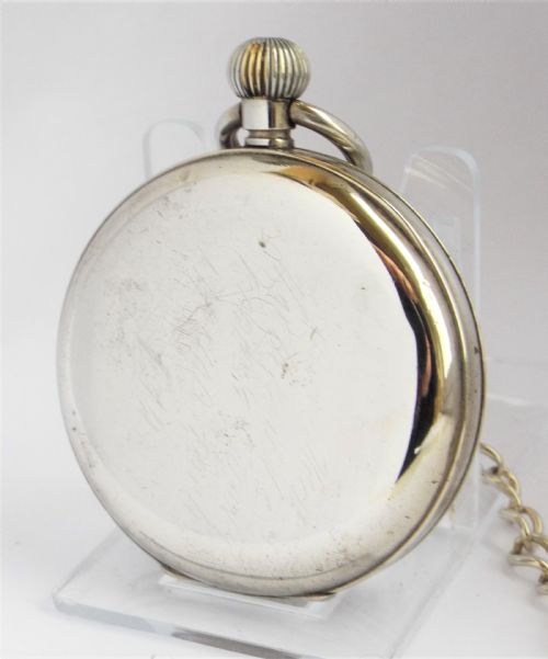 fig 2. Antique 1920s Limit pocket watch and chain.