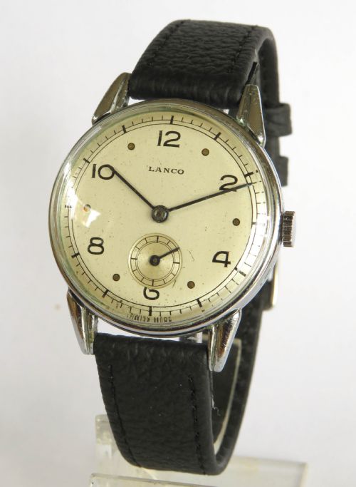 Gents 1940s Lanco Wrist Watch