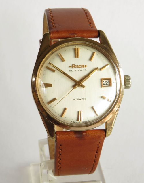 fig 1. Gents 1965 Felca Rotomatic wrist watch