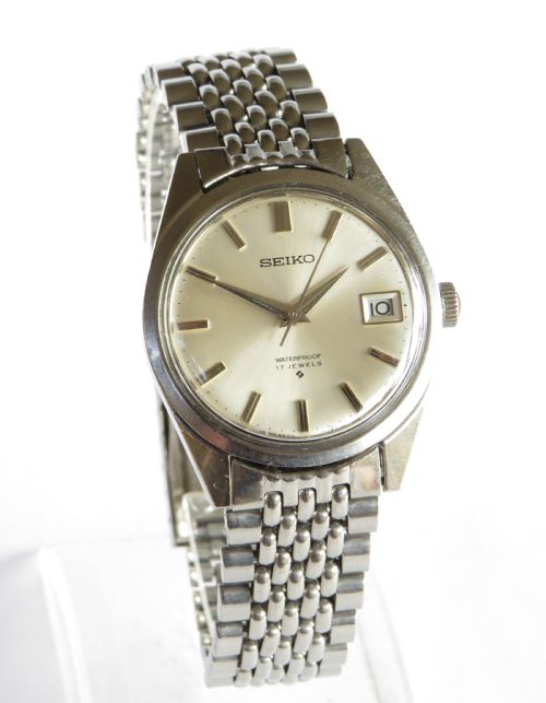 fig 1. Gents 1969 Seiko wrist watch