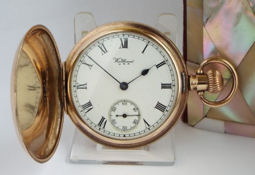 Waltham Full Hunter Pocket Watch, 1924.