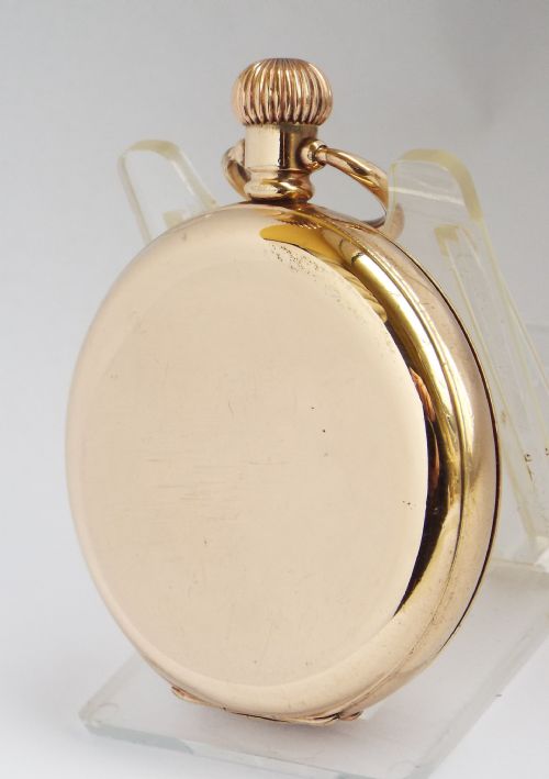 fig 1. Waltham full hunter pocket watch, 1924.