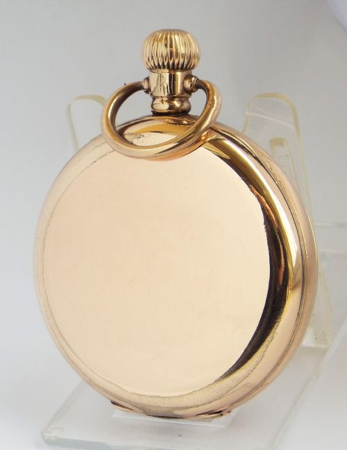 fig 2. Waltham Traveler full hunter pocket watch, 1907.
