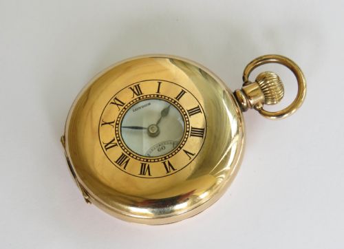 Antique Half Hunter Pocket Watch, Sir John Bennett