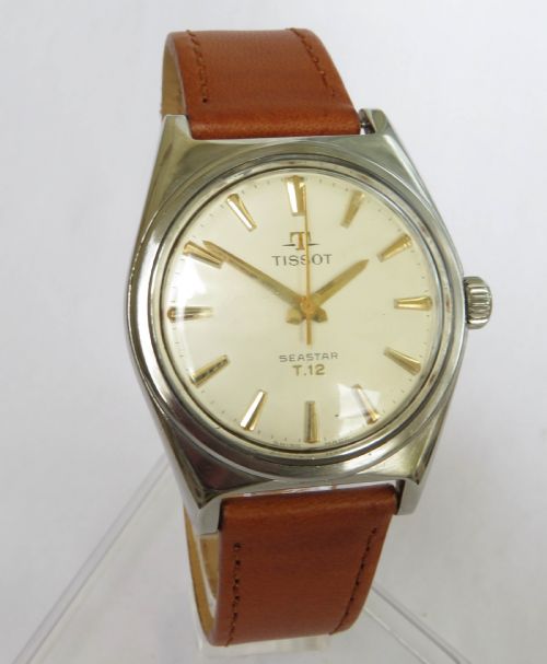 fig 1. Gents Tissot Seastar T12 wrist watch, 1962