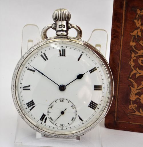 Antique Silver H Williamson Coventry Pocket Watch.