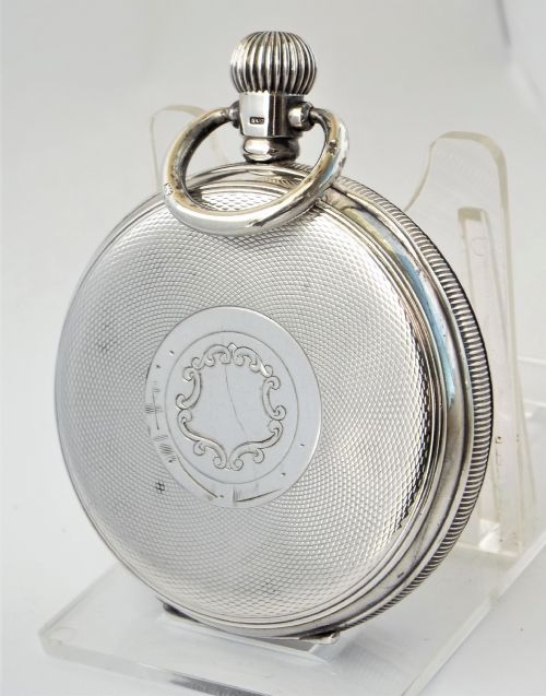 fig 1. Antique silver H Williamson Coventry pocket watch.