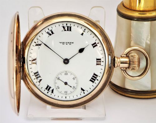 Waltham Full Hunter Pocket Watch, 1919.
