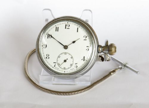 1930s Swiss Pocket Watch and Chain