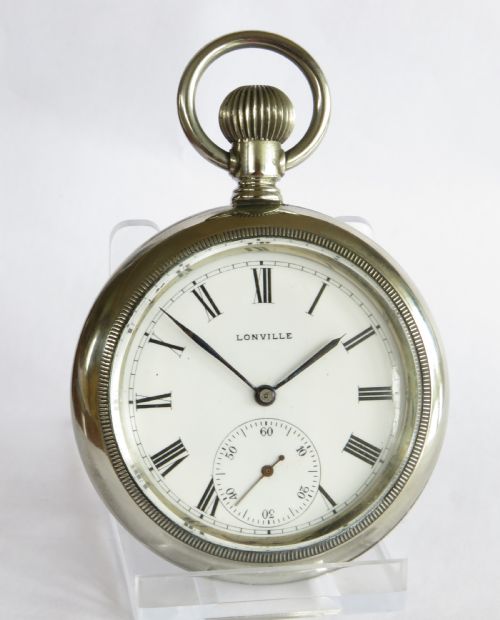 fig 1. 1930s Lonville pocket watch