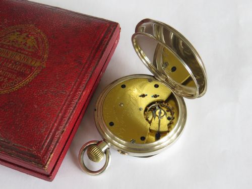 fig 2. Antique silver pocket watch, Sir John Bennett