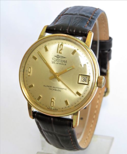 Gents 1960s Systema Automatic Wrist Watch