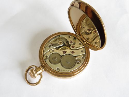 fig 2. Antique Electa pocket watch, Kemp Brothers, Bristol