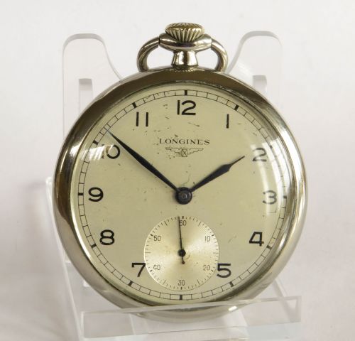 fig 1. Longines pocket watch, 1953