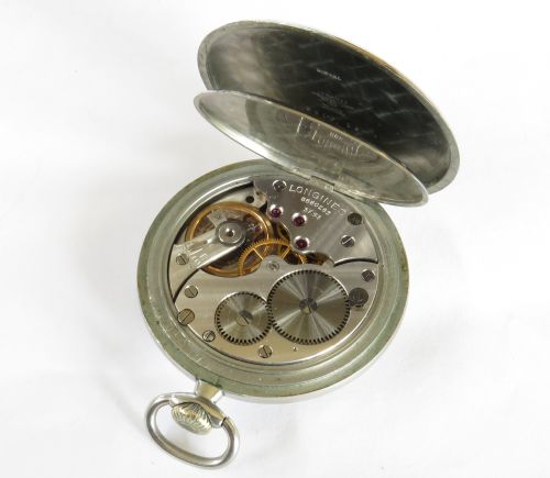 fig 2. Longines pocket watch, 1953