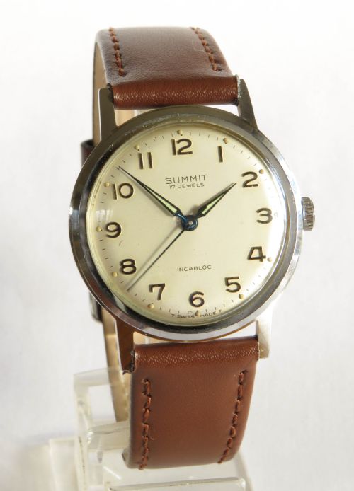 fig 1. Gents 1960s Summit wrist watch