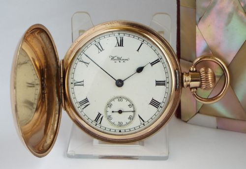 Waltham Full Hunter Pocket Watch, 1924.