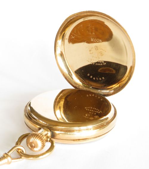 fig 2. Antique Stauffer & Co pocket watch and chain