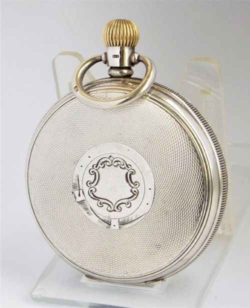 fig 1. 1931 silver Revue pocket watch.