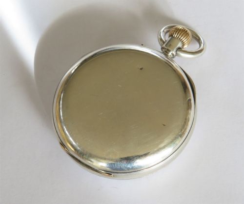 fig 2. Antique English silver pocket watch, Pennington, Hyde