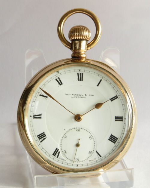 fig 1. Antique Thomas Russell pocket watch