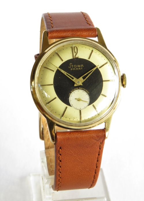 fig 1. Gents 1950s Stowa Parat wrist watch