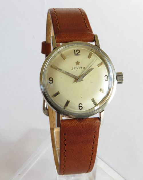 fig 1. Gents Zenith wrist watch, c1960
