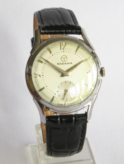 fig 1. Gents 1950s Rodania wrist watch