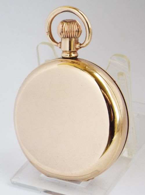 fig 1. Waltham full hunter pocket watch, 1928.