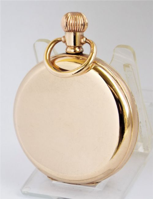 fig 2. Waltham full hunter pocket watch, 1928.