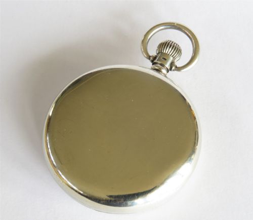 fig 3. Antique silver Delmar pocket watch from Tacy Watch Co