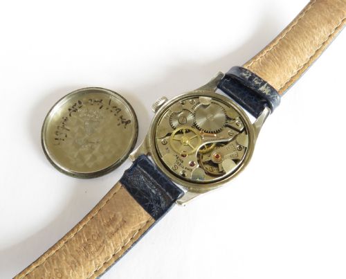fig 2. Gents Tissot wrist watch, 1949