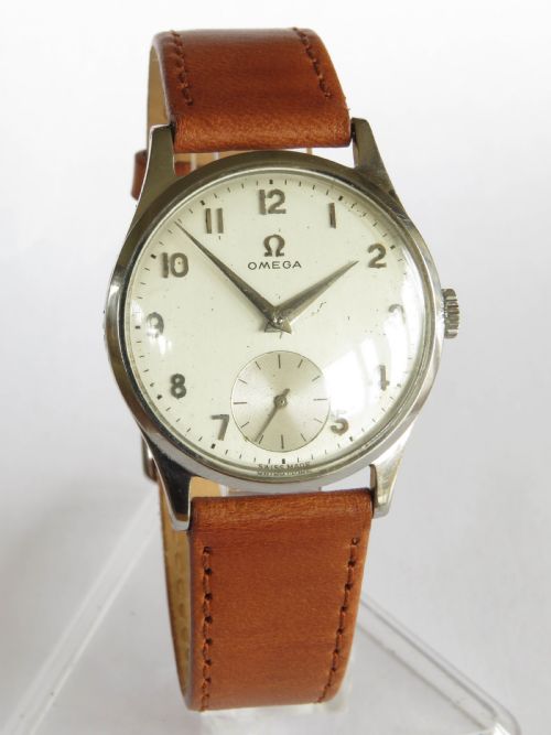 fig 1. Gents Omega wrist watch, c1955