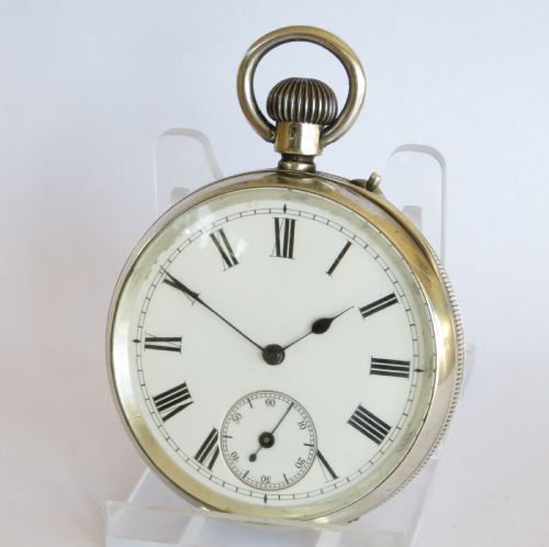 Antique Silver Pocket Watch, Wm Batty, Manchester