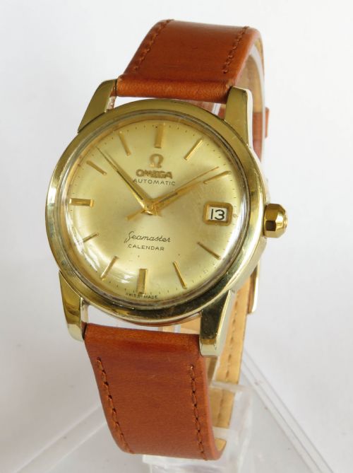 Gents Omega Seamaster Calendar Wrist Watch, 1959