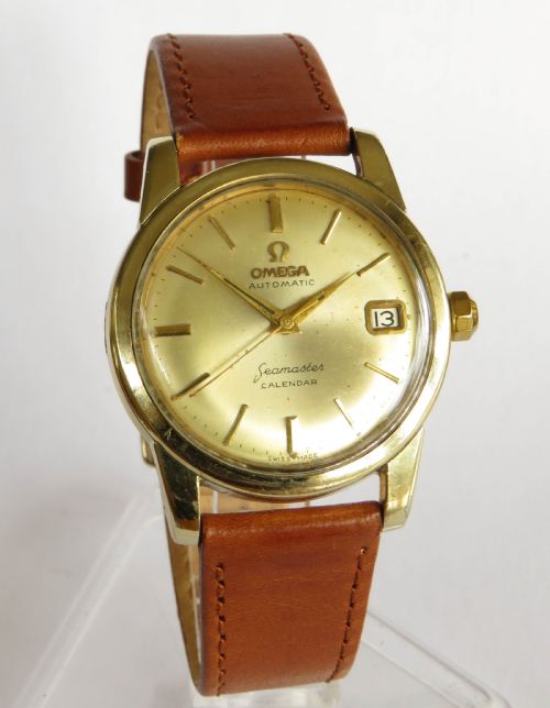 fig 1. Gents Omega Seamaster Calendar wrist watch, 1959