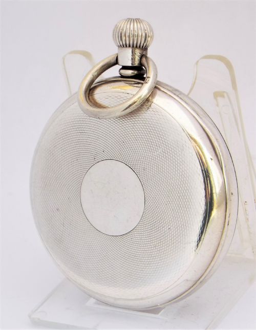 fig 1. A 1930s silver Selex pocket watch by Dimier Freres & Cie .