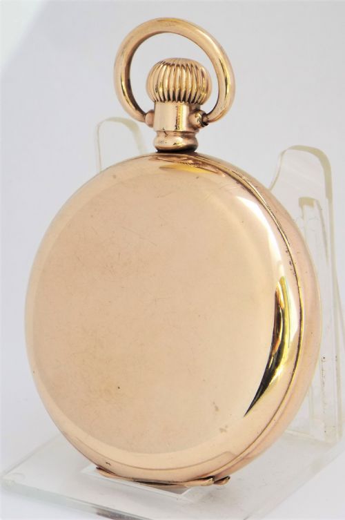 fig 2. Antique Syren half hunter pocket watch.
