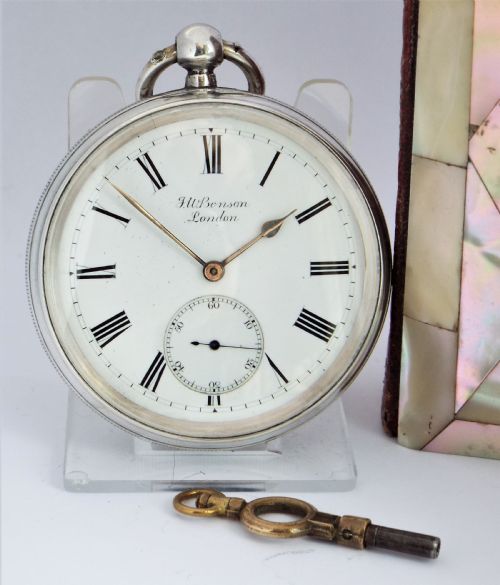 Antique “The Ludgate” Silver Pocket Watch, 1892.