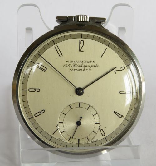 fig 1. Antique Winegartens pocket watch