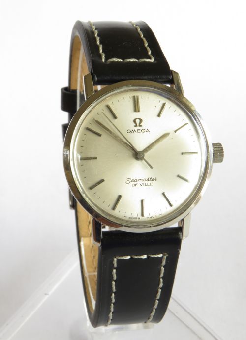fig 1. Gents Omega Seamaster De Ville wrist watch, 1965