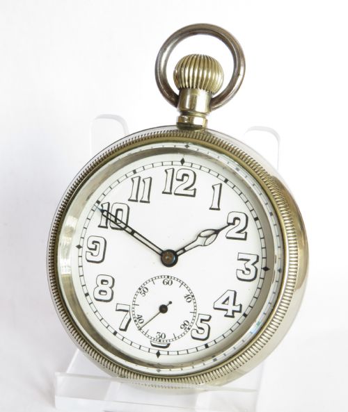Large 1940s Swiss Pocket Watch