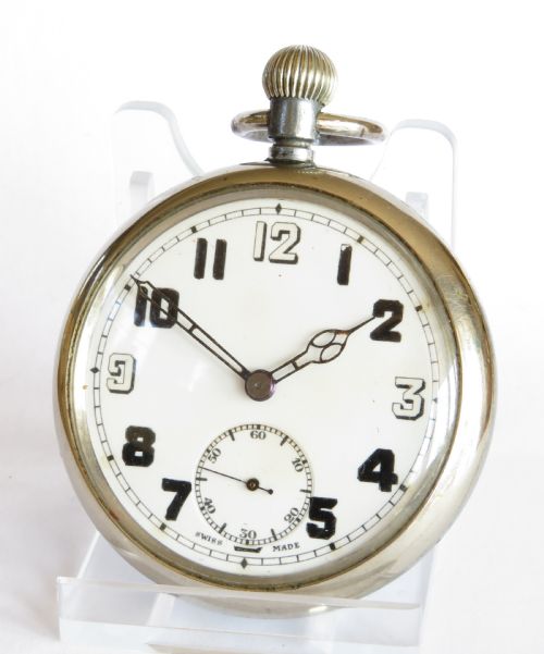 1940s Gstp Military Pocket Watch